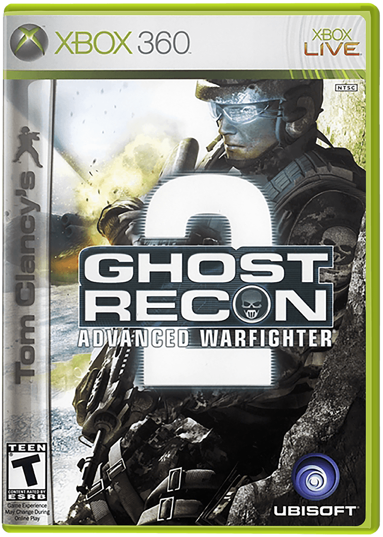 Ghost Recon Advanced Warfighter 2 box art for Xbox 360
